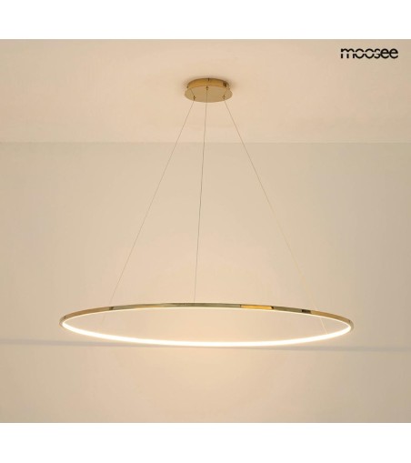 MOOSEE lampa wisząca RING SLIM 120 złota