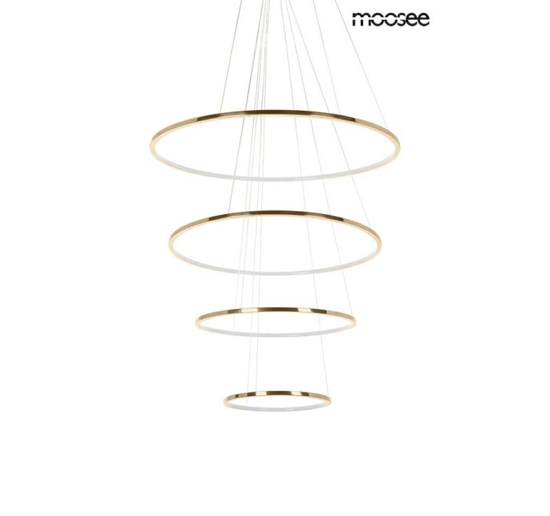 MOOSEE lampa wisząca RING SLIM M złota