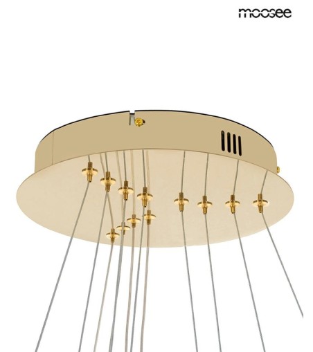 MOOSEE lampa wisząca RING SLIM M złota