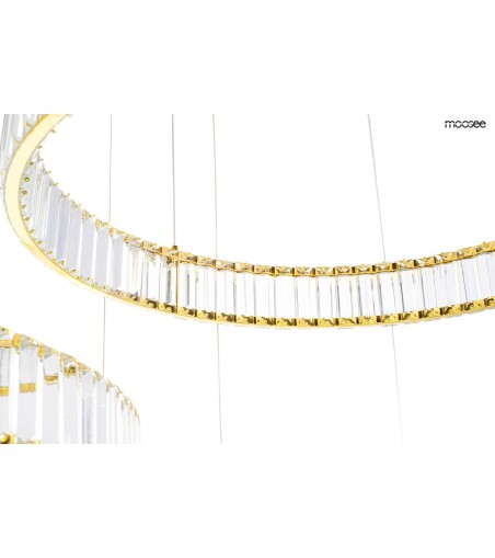 MOOSEE lampa wisząca LIBERTY 3A złota