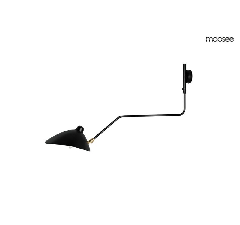 MOOSEE lampa ścienna RAVEN  - aluminium, stal węglowa