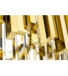 Lampa wisząca IMPERIAL GOLD 80 - stal, kryształ