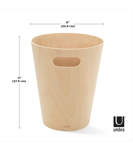 UMBRA kosz na śmieci WOODROW - natural