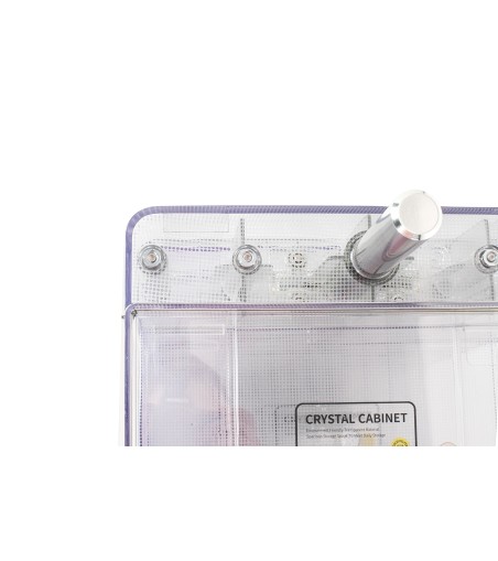 Szafka VISION transparentna - poliwęglan, kółeczka