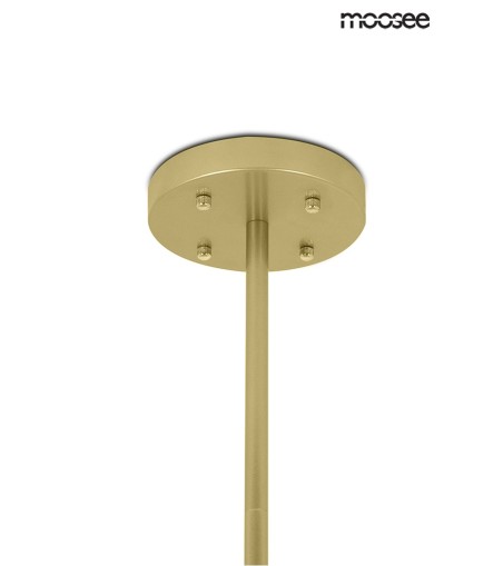 MOOSEE lampa wisząca ASTRIFERO 10 złota / bursztynowa