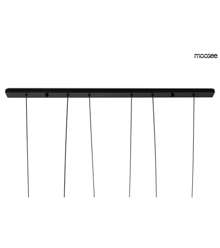 MOOSEE lampa wisząca ATLAS 3 czarna