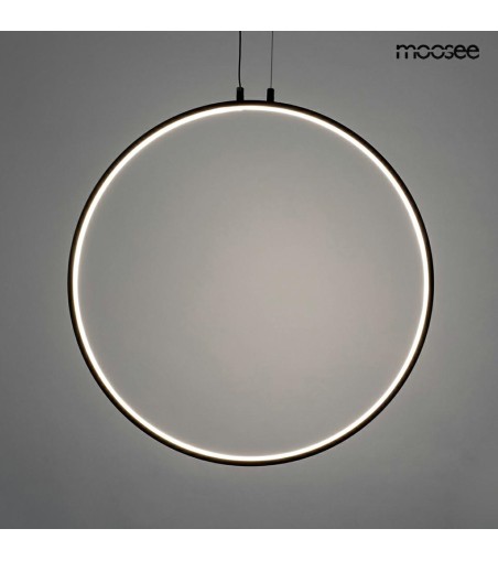 MOOSEE lampa wisząca CIRCULO 80 czarna