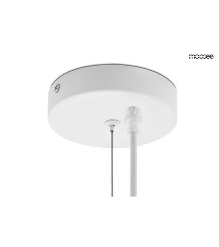 MOOSEE lampa wisząca NEST 60 biała