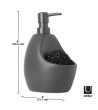 UMBRA dozownik do mydła JOEY szary