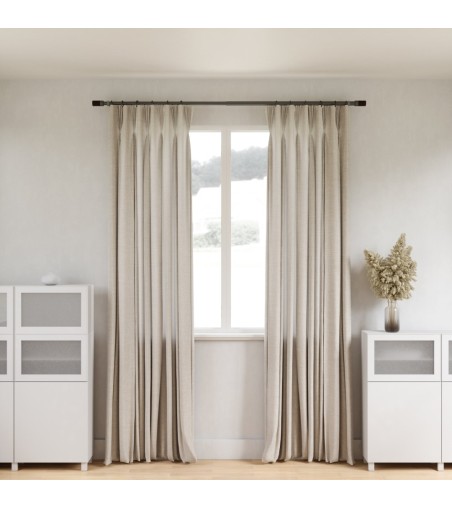 UMBRA karnisz rozszerzany BLOK 183 - 366 srebrny