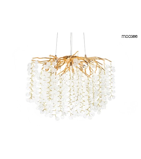 MOOSEE lampa wisząca RIVIERA 80 złota /   clear
