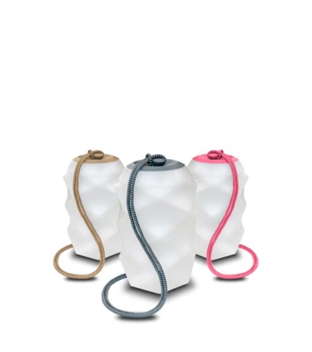 NEW GARDEN lampa przenośna BITA szara BATTERY