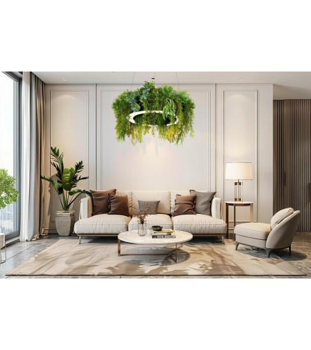 MOOSEE lampa wisząca GARDENS 70 czarna