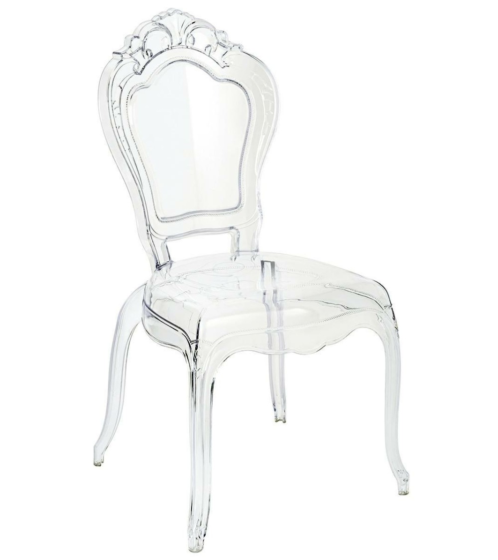 Krzesło KING transparentne - poliwęglan