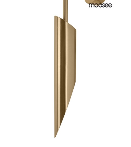 MOOSEE lampa ścienna LOCCA złota