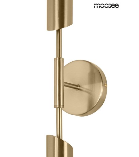 MOOSEE lampa ścienna LOCCA złota