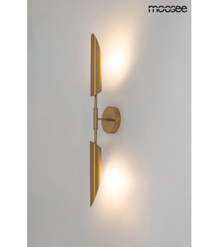 MOOSEE lampa ścienna LOCCA złota