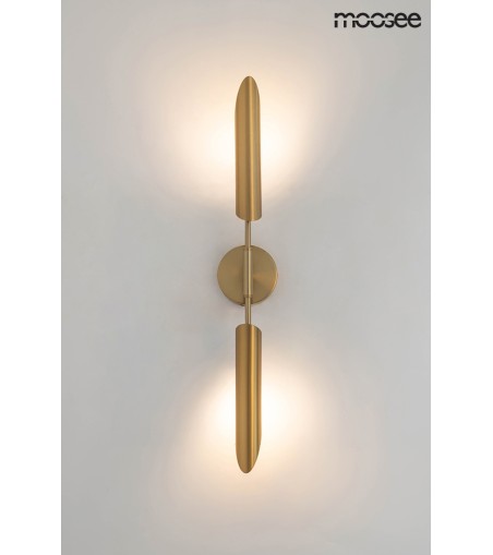 MOOSEE lampa ścienna LOCCA złota