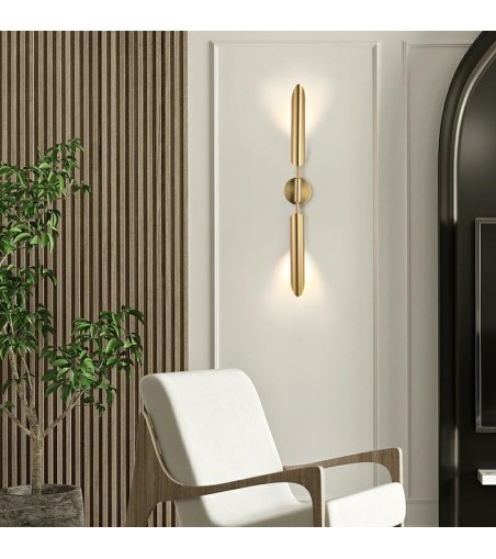 MOOSEE lampa ścienna LOCCA złota