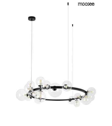 MOOSEE lampa wisząca ALURE 120 czarna