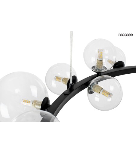 MOOSEE lampa wisząca ALURE 120 czarna