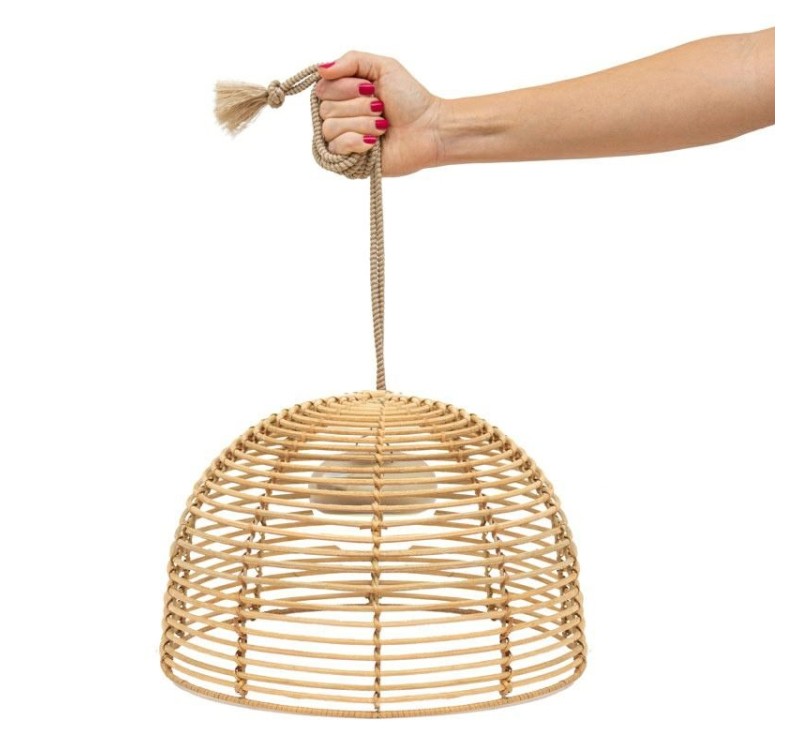 NEW GARDEN lampa wisząca BOSSA 20 HANG IN&OUT BATTERY