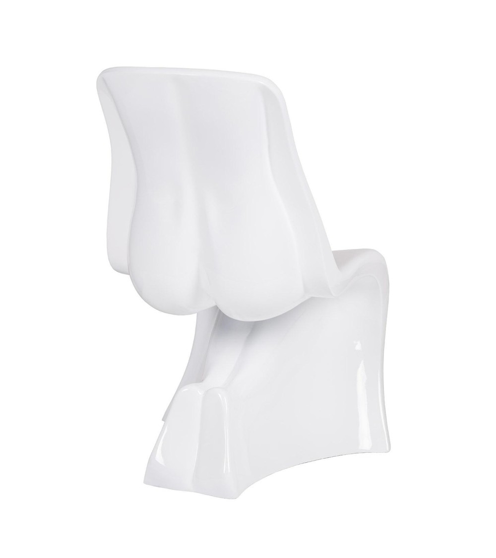 Krzesło HER białe - włókno szklane