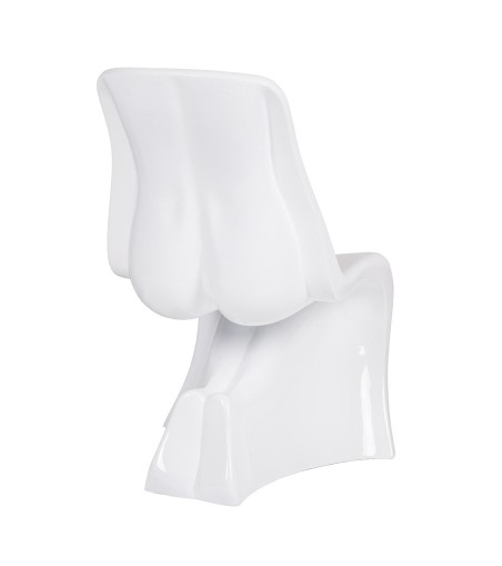 Krzesło HER białe - włókno szklane
