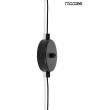 MOOSEE lampa ścienna BOWL DUO czarna
