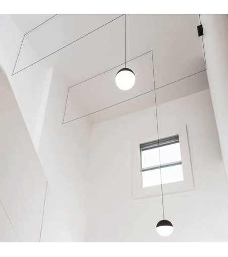 MOOSEE lampa ścienna BOWL DUO czarna