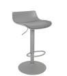 Krzesło barowe SNAP BAR TAP regulowane szare