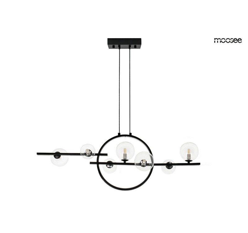 MOOSEE lampa wisząca ALURE LINE TWIN 90 czarna