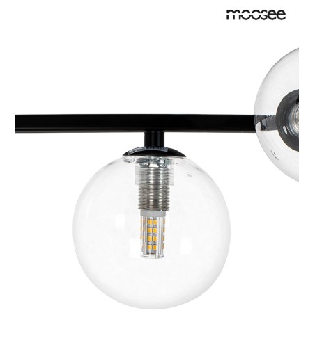MOOSEE lampa wisząca ALURE LINE TWIN 90 czarna