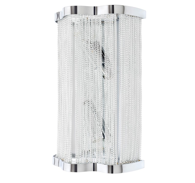 Lampa ścienna ATLANTA WALL 2 - aluminium, stal