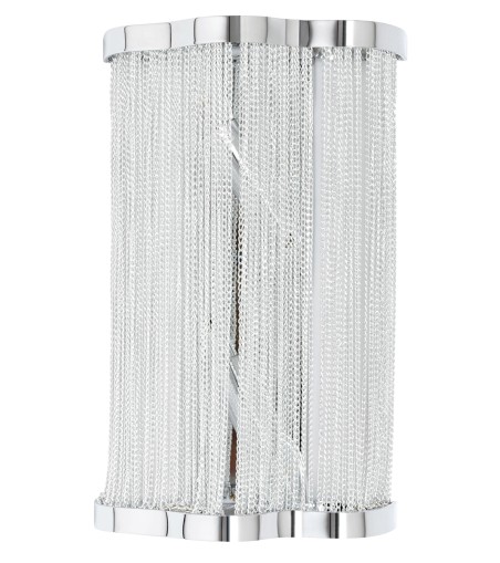 Lampa ścienna ATLANTA WALL 2 - aluminium, stal