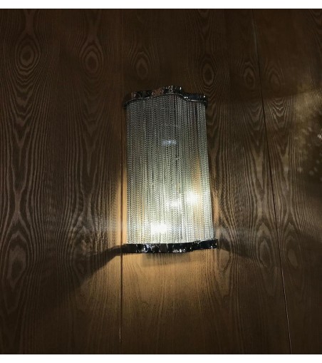 Lampa ścienna ATLANTA WALL 2 - aluminium, stal