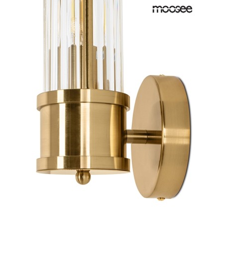 MOOSEE lampa ścienna PILAR złota