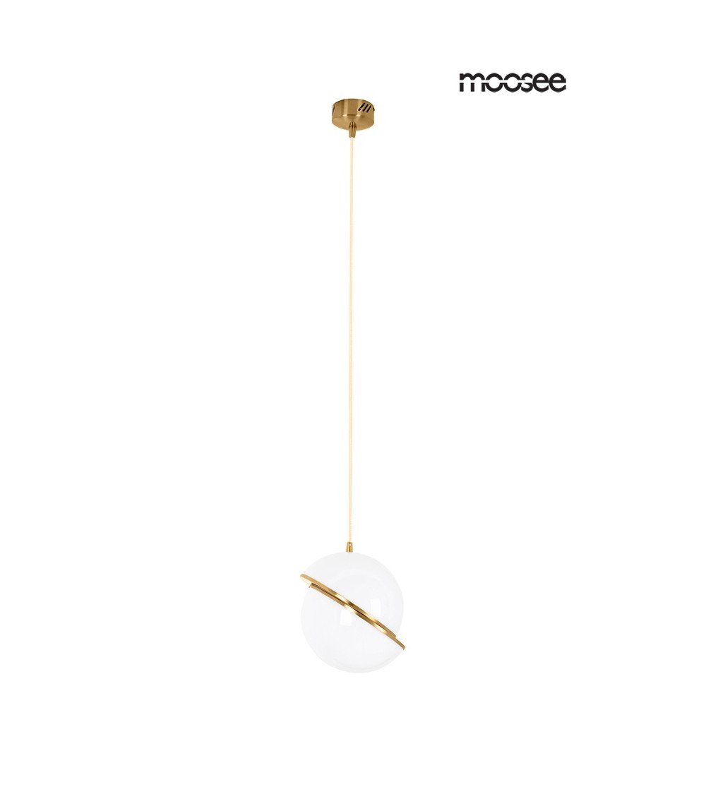 MOOSEE lampa wisząca GLOBE 20 złota