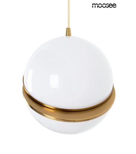 MOOSEE lampa wisząca GLOBE 20 złota