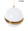 MOOSEE lampa wisząca GLOBE 20 złota