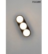 MOOSEE lampa ścienna DROPS 3 czarna