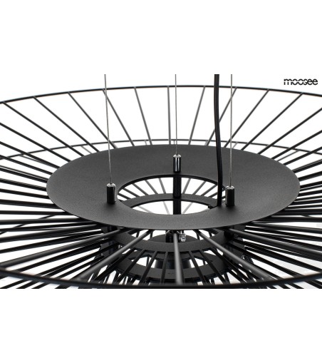 MOOSEE lampa wisząca SESTO czarna