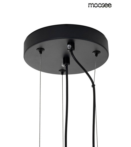 MOOSEE lampa wisząca SESTO czarna
