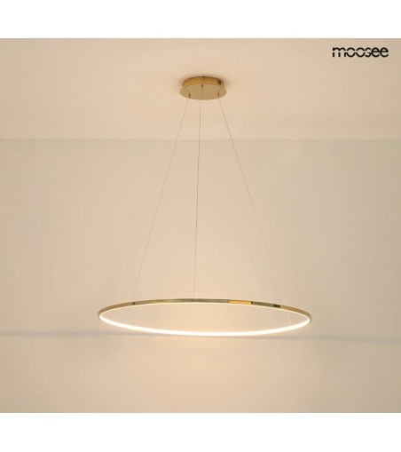 MOOSEE lampa wisząca RING SLIM 80 złota
