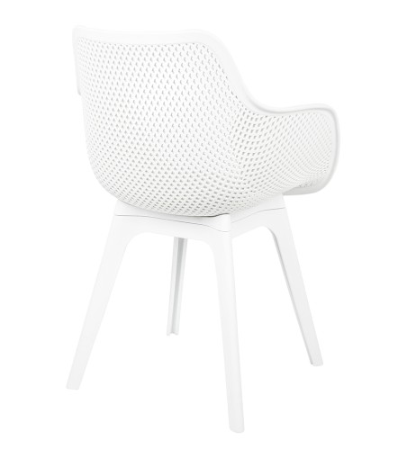 Krzesło LANDI białe - polipropylen