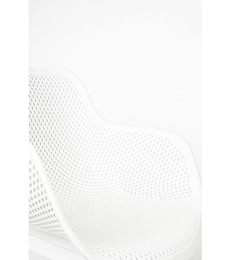 Krzesło LANDI białe - polipropylen