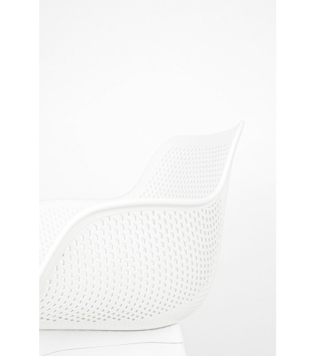 Krzesło LANDI białe - polipropylen