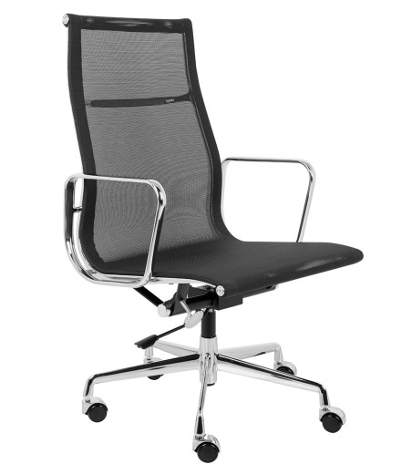 Fotel biurowy AERON PREMIUM chrom - siatka, aluminium