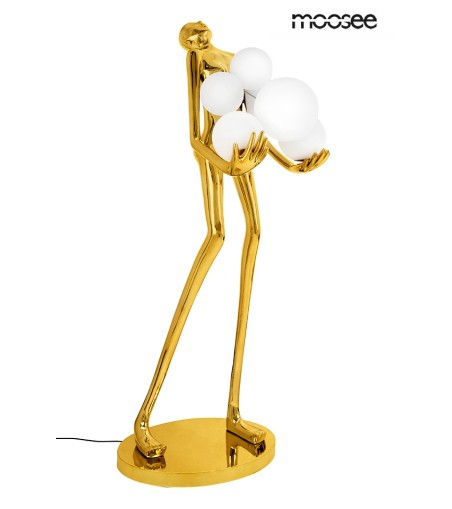 MOOSEE lampa podłogowa HUMAN GOLD         PREMIUM