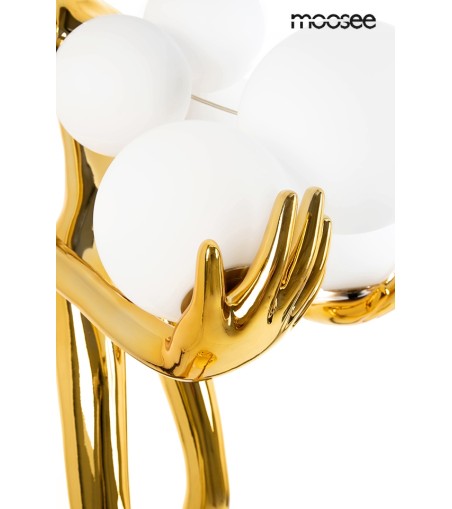 MOOSEE lampa podłogowa HUMAN GOLD         PREMIUM